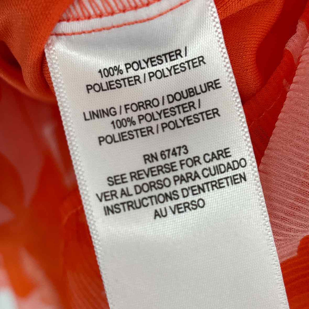 Size 8 TAYLOR Multi-Color Dress