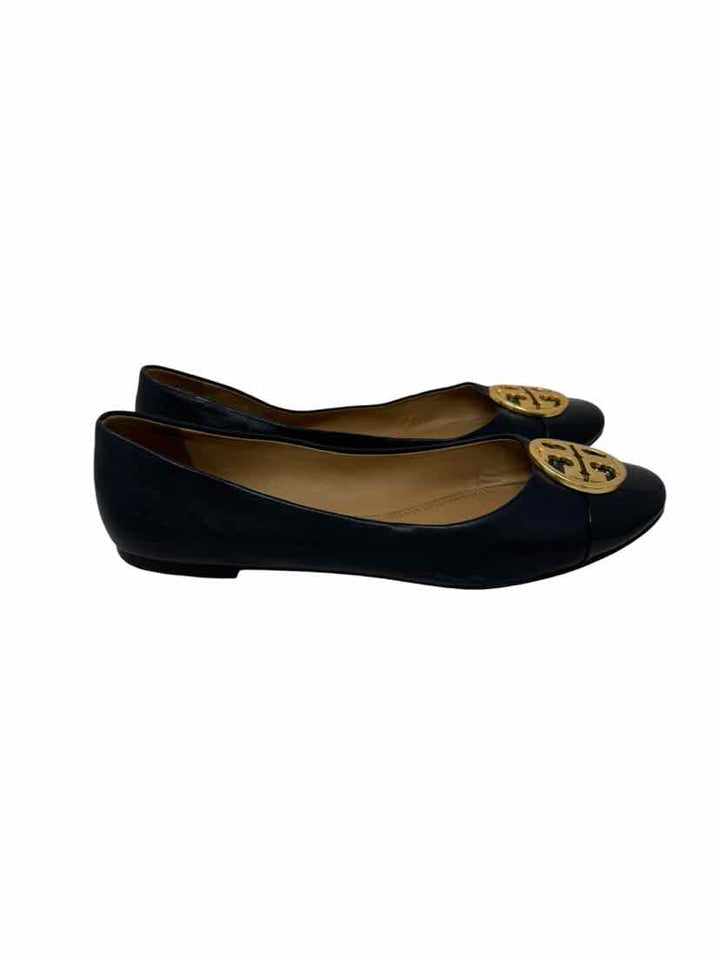 Shoe Size 9 Tory Burch Navy Flats