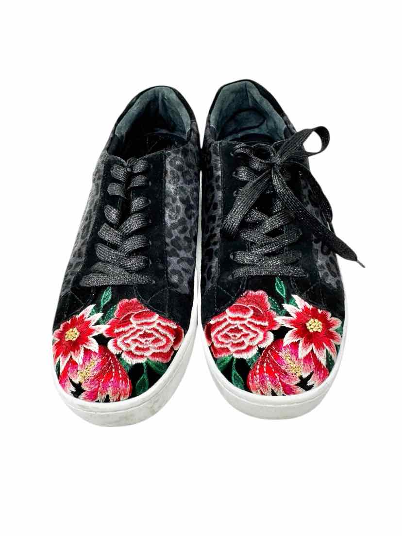 Shoe Size 9.5 Johnny Was Black Sneakers