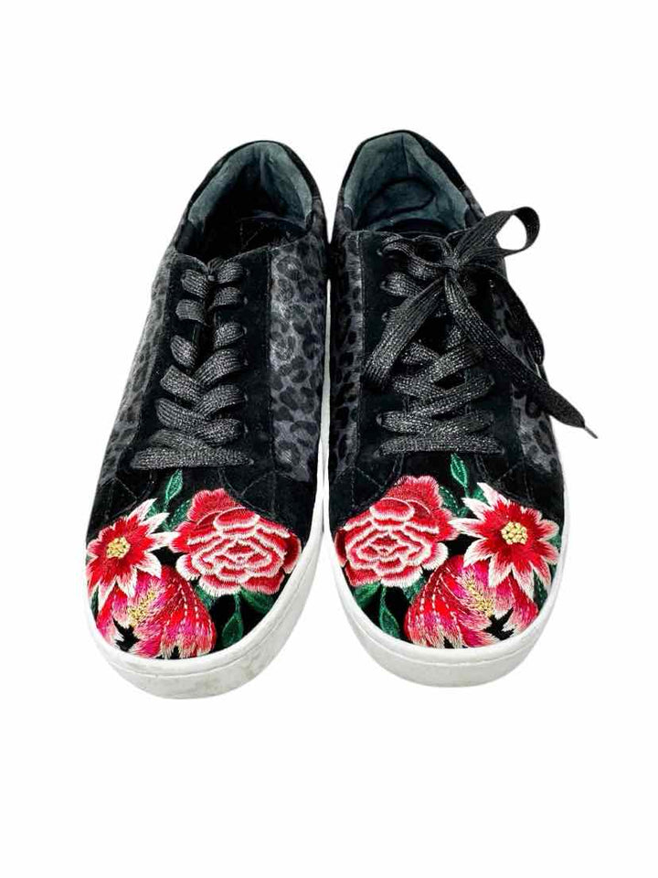 Shoe Size 9.5 Johnny Was Black Sneakers