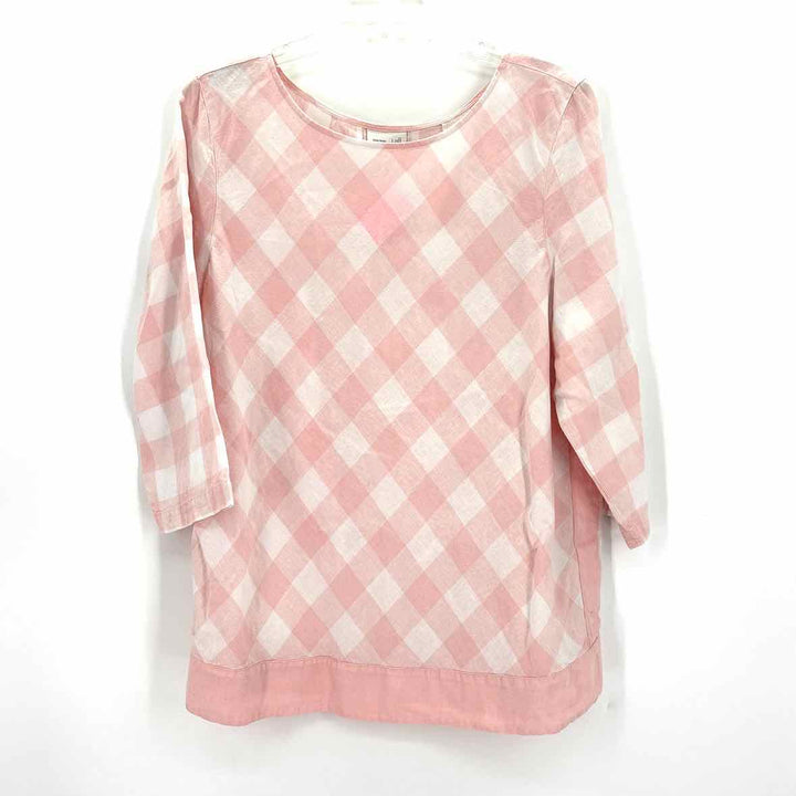 Size XL J JILL Pale Pink Linen Shirt