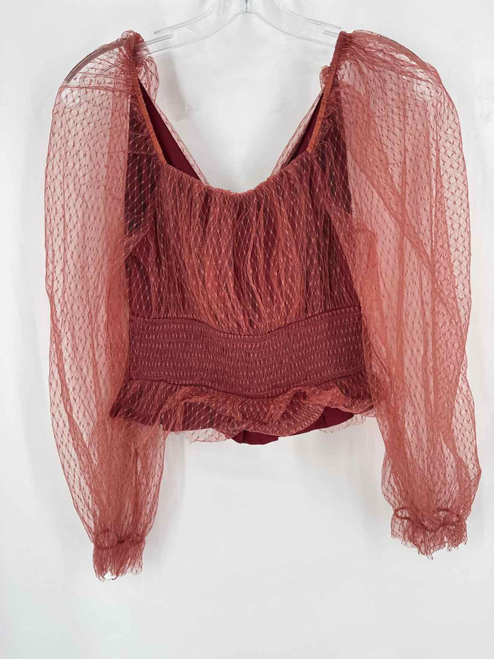 Size XS Anthropologie Wine Shirt