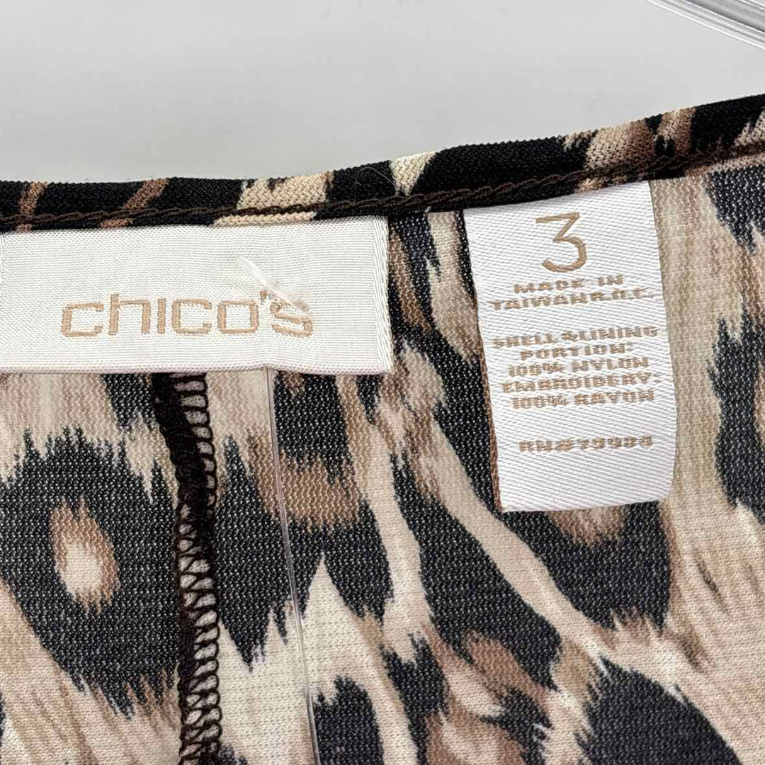 Size XL Chico's Tan Shirt