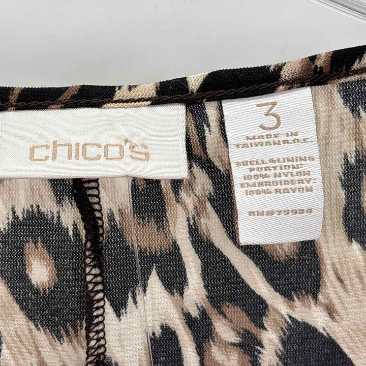 Size XL Chico's Tan Shirt