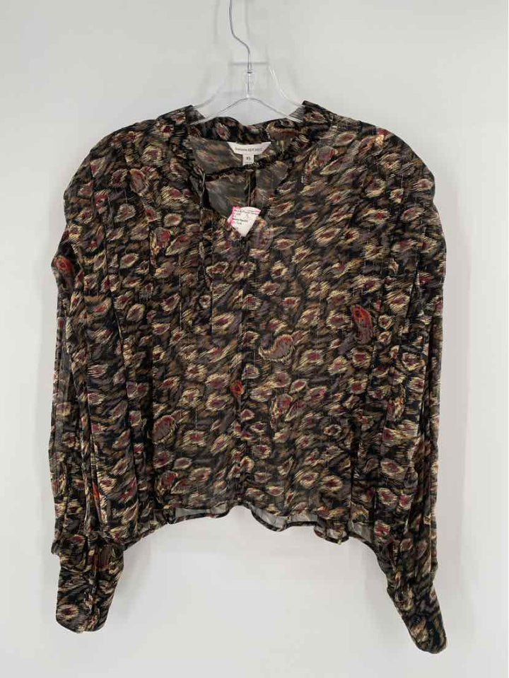Size XS Banana Republic Tan Shirt