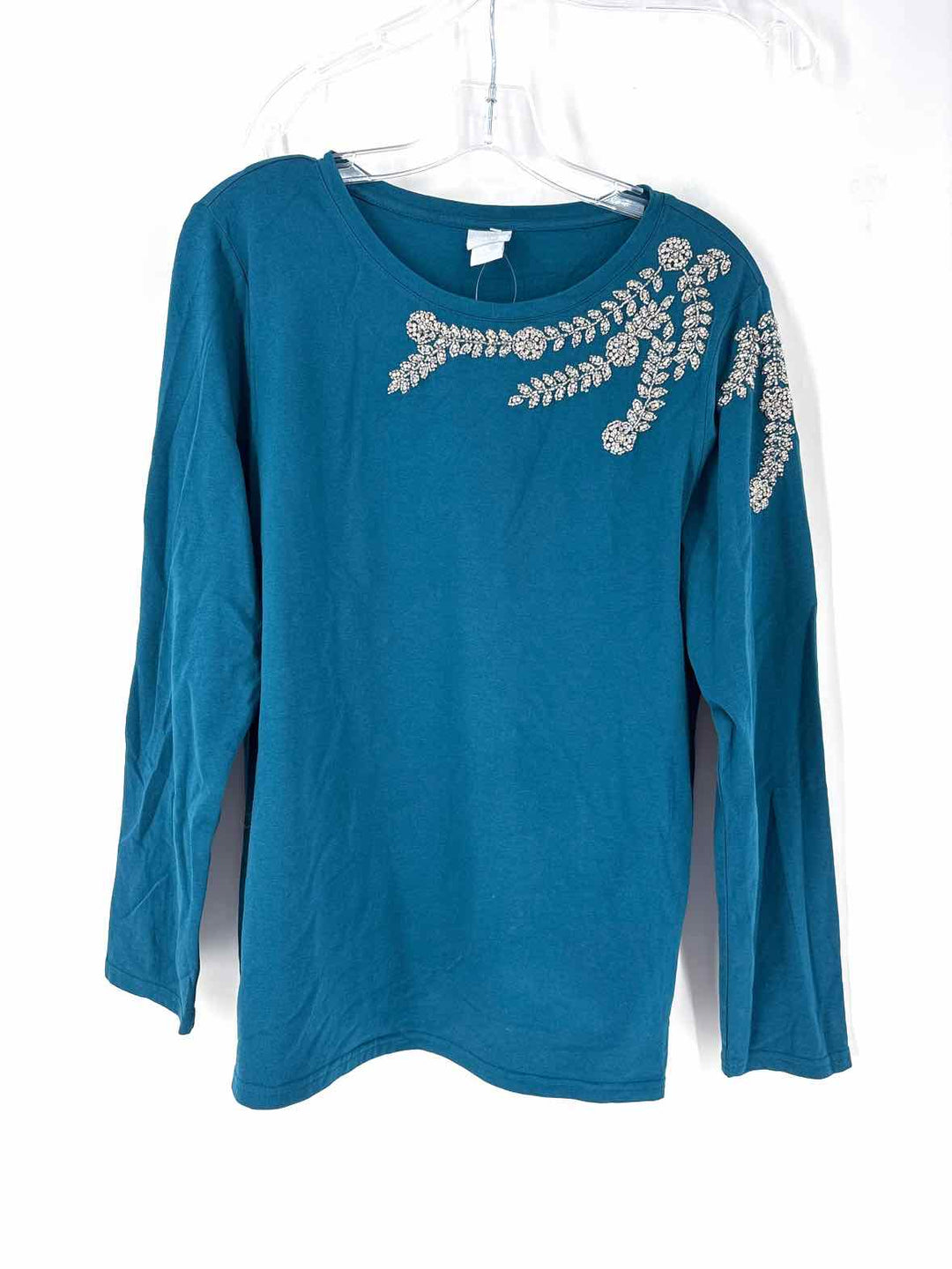Size L Chico's Teal Shirt