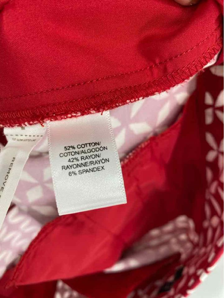 Size 8 Ann Taylor Red Pants
