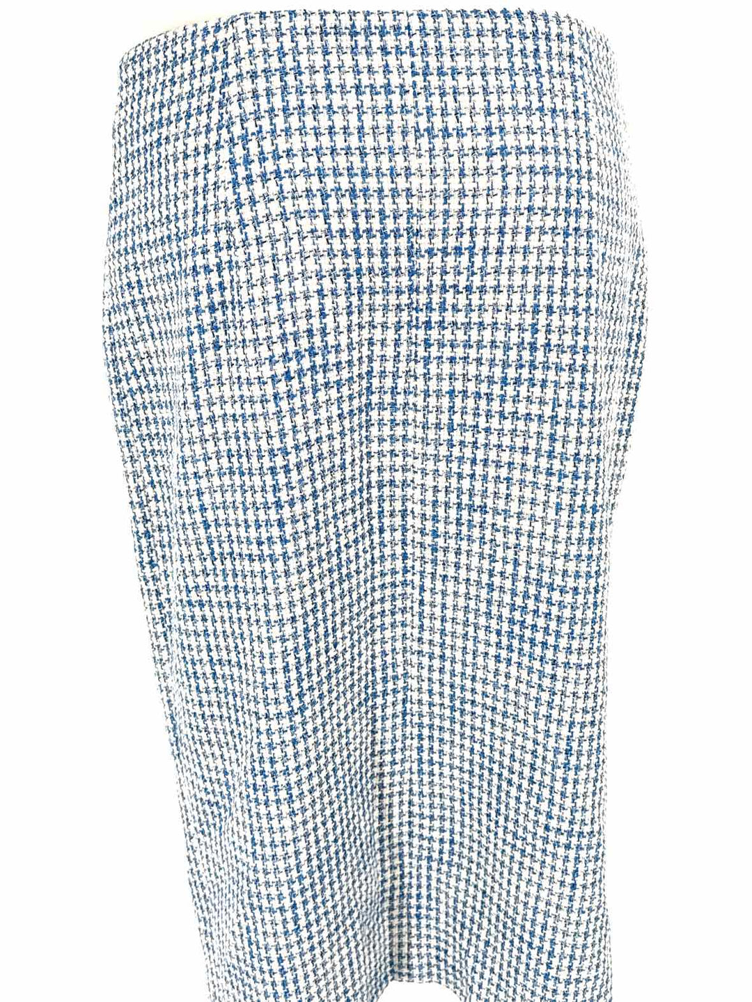Size 4 J MCLAUGHLIN Blue Print Skirt