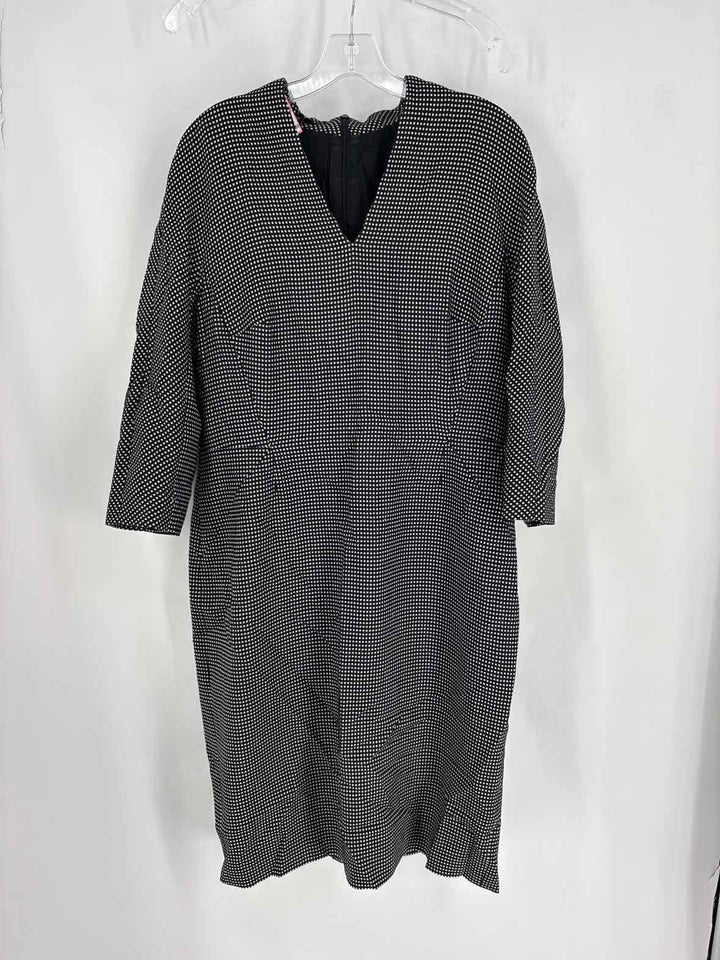 Size 44 Escada Black/White Dress