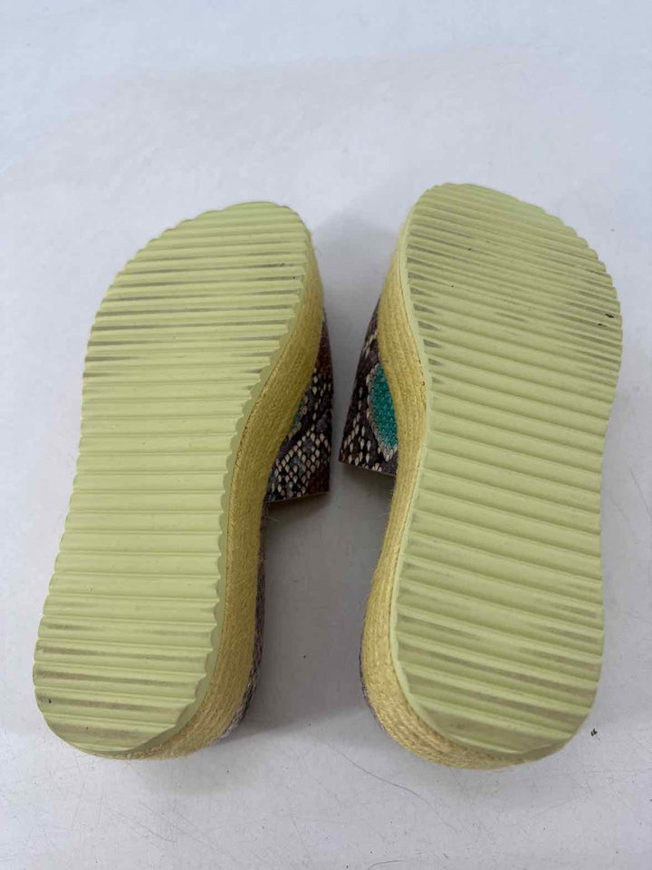 Shoe Size 7.5 Kate Spade Multi-Color Sandals
