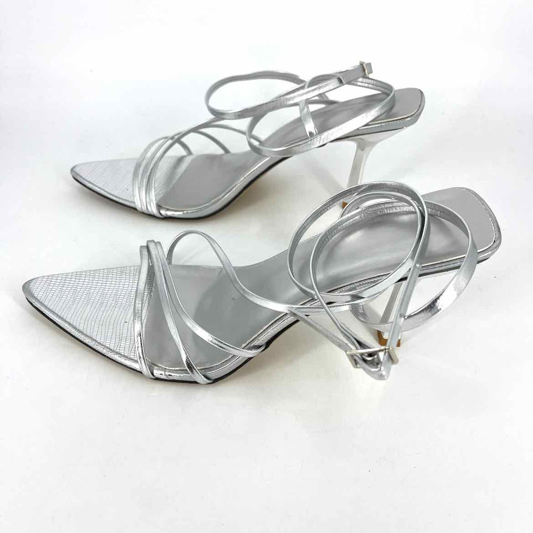 Shoe Size 42 Silver Pumps
