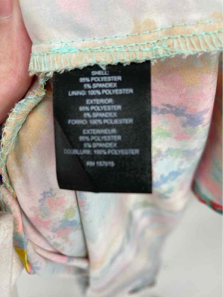Size XS TAHARI Multi-Color Dress