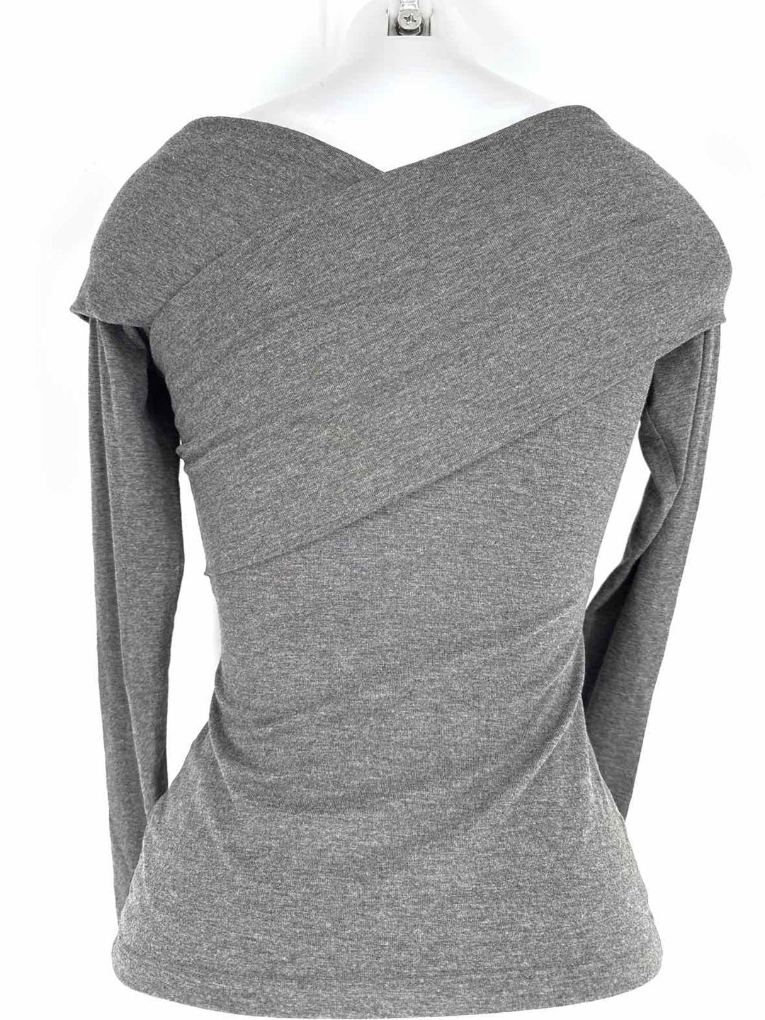 Size Petite THEORY Gray Cotton Shirt