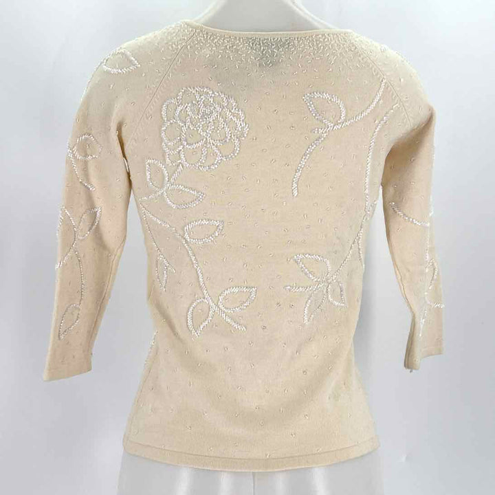 Size S Ann Taylor Cream Sweater