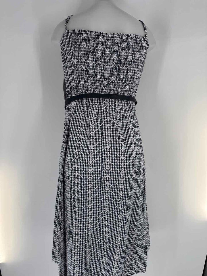 Size 18 Navy Print Dress