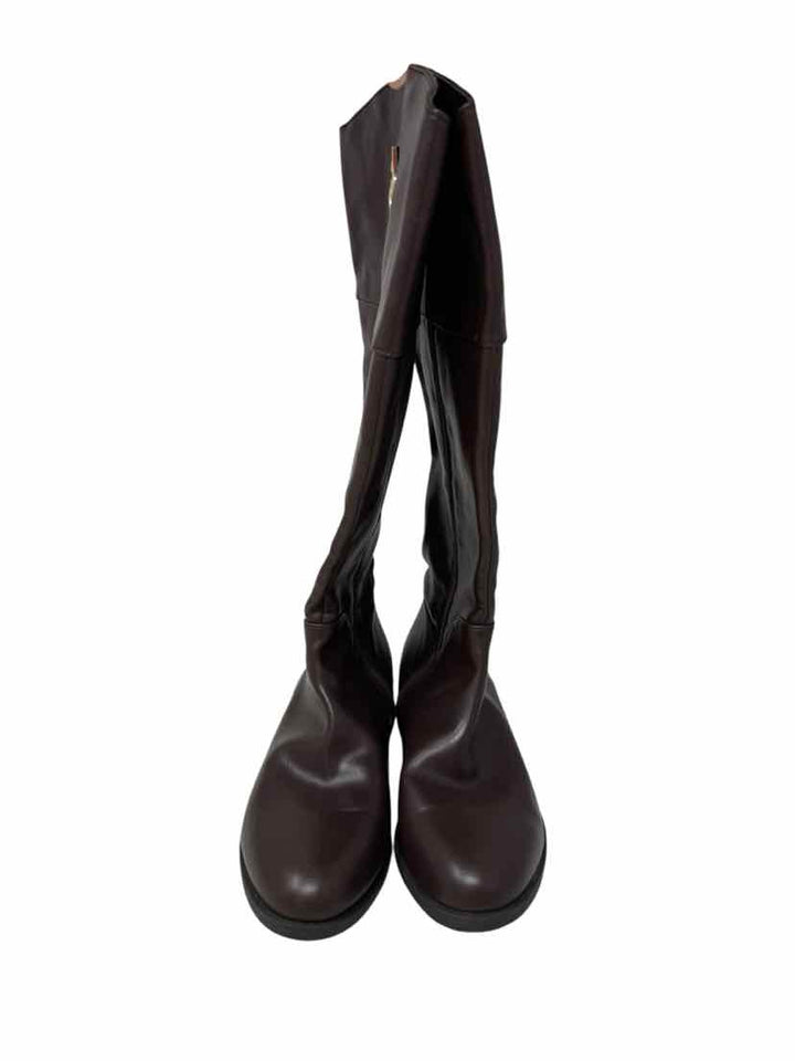 Shoe Size 8.5 Brown Leather Boots
