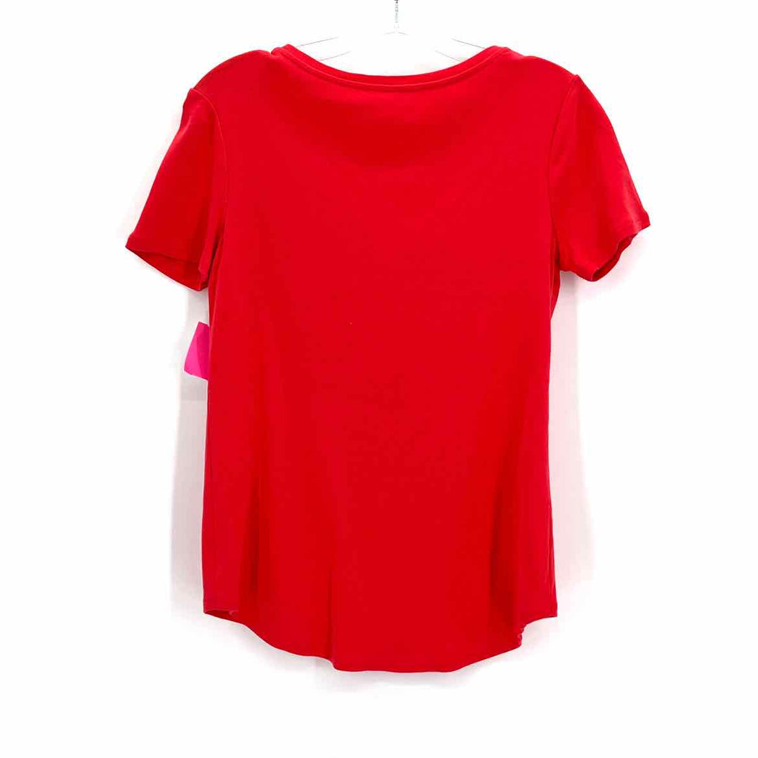 Size S Chico's Red Cotton Shirt