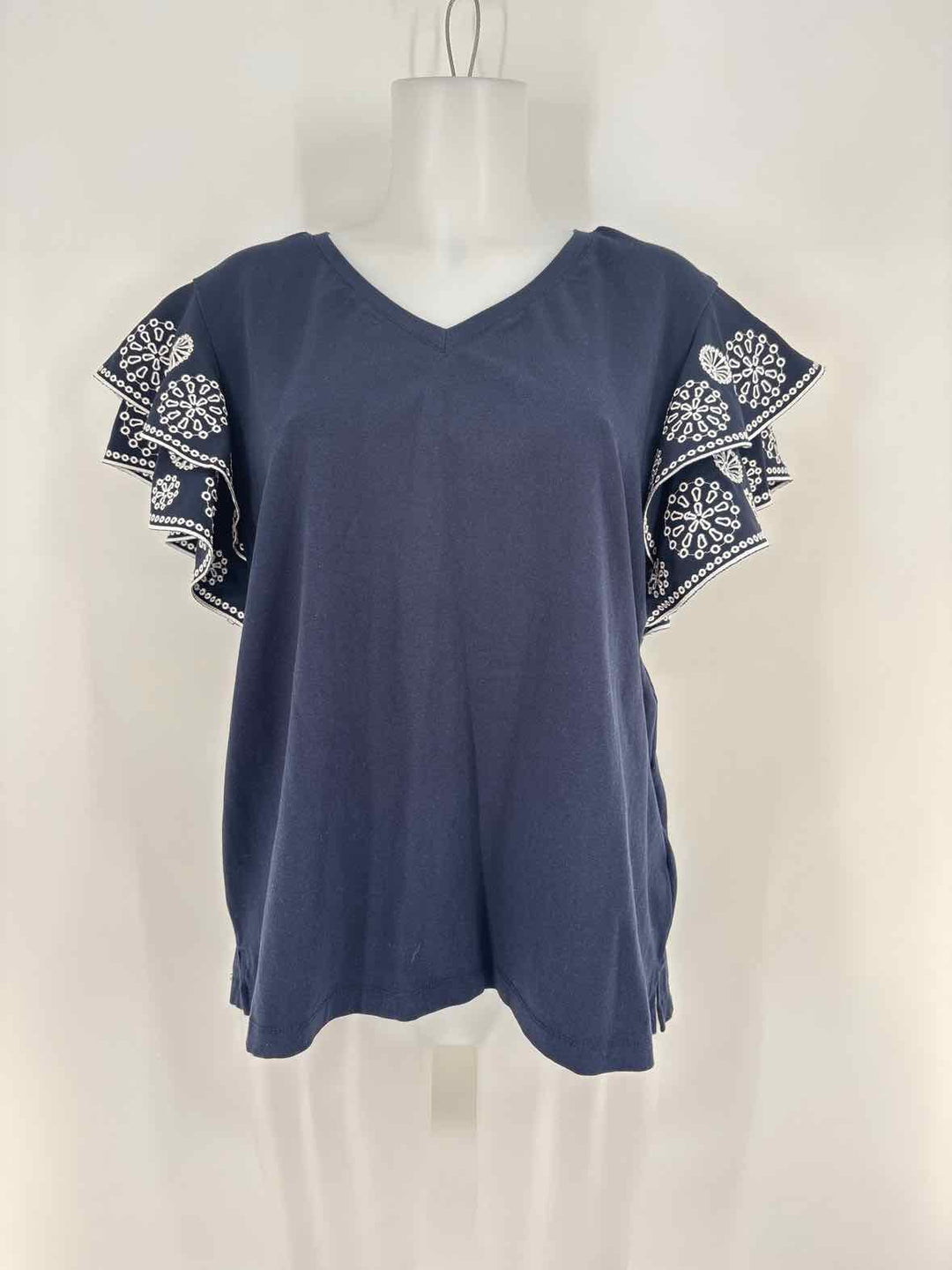Size XL Chico's Navy Shirt