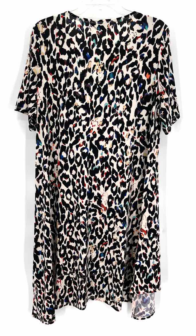 Size 1X Multi-Color Dress