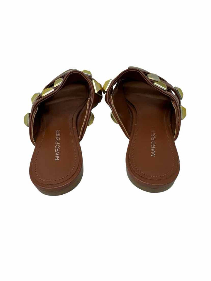 Shoe Size 7 MARC FISHER Tan Flats