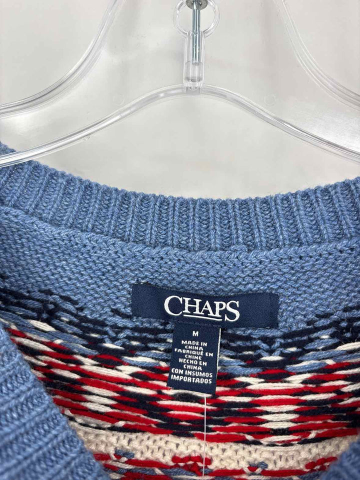 Size M CHAPS Navy Sweater