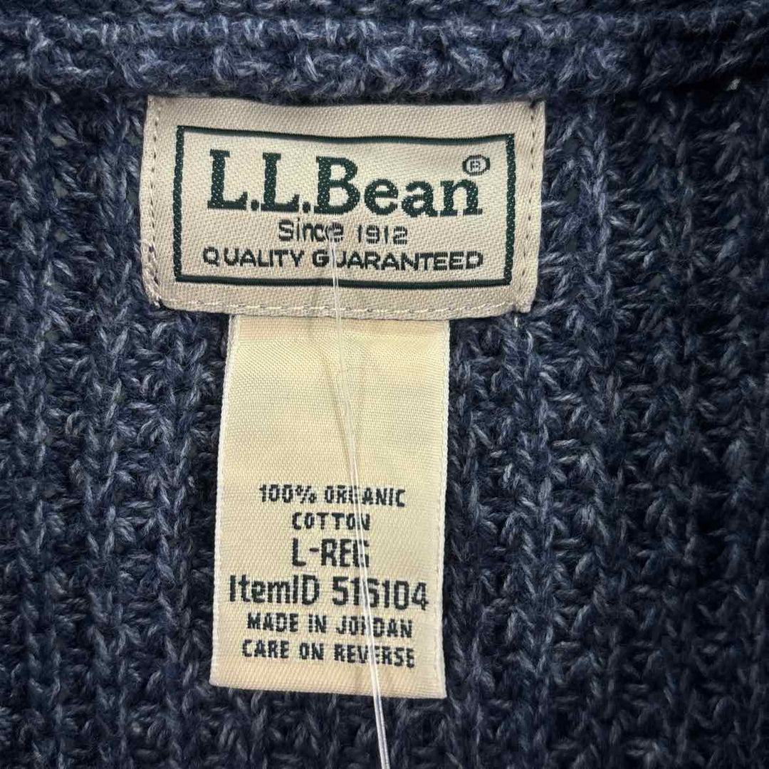 Size L LL BEAN Navy Sweater