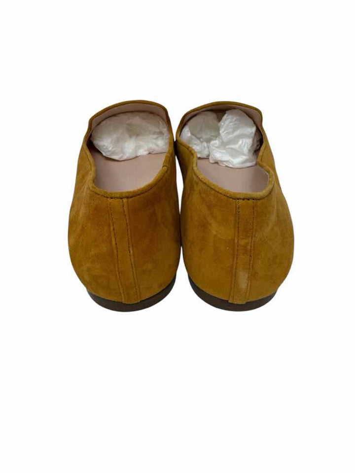 Shoe Size 10 J Crew Brown Flats