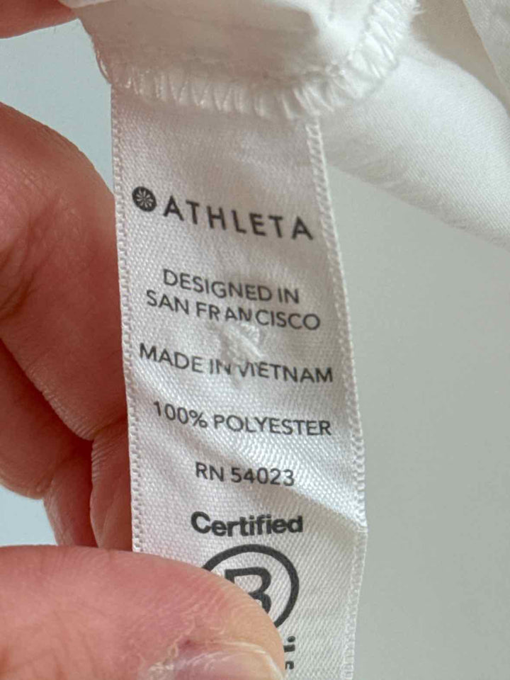 Size M Athleta White Shirt