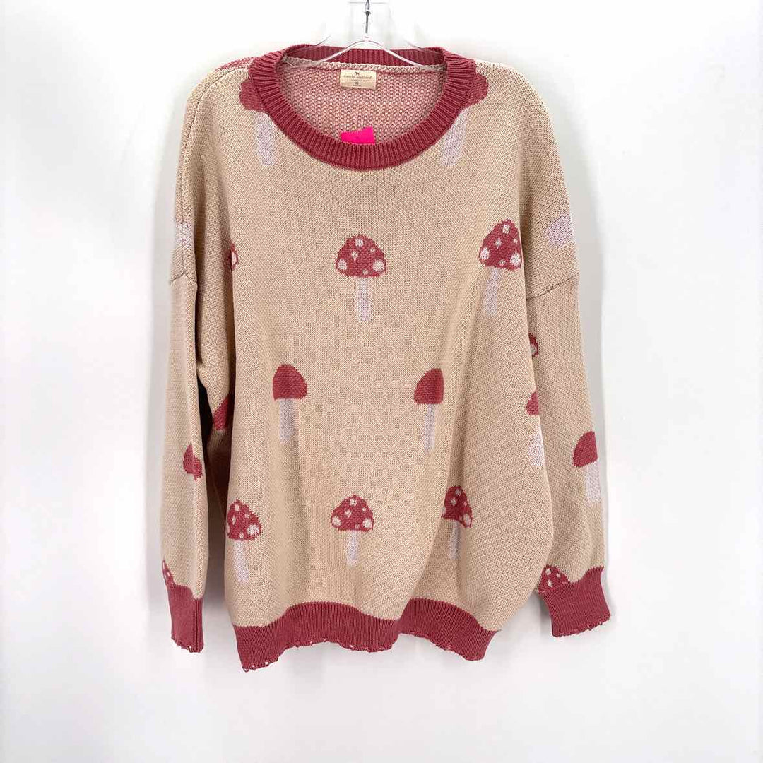 Size XL SIMPLY SOUTHERN Pink Sweater