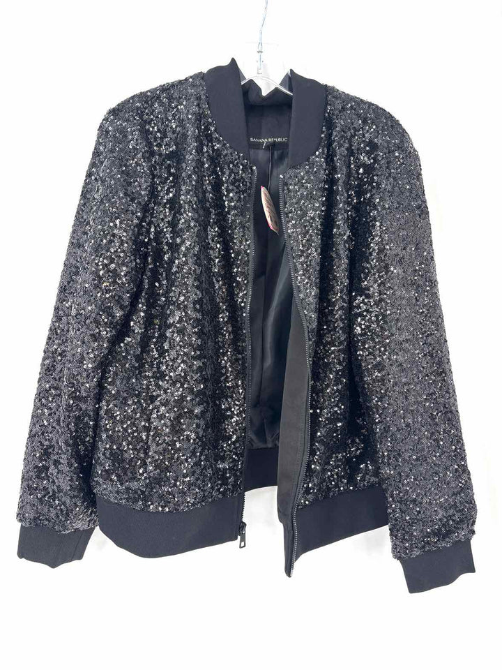 Size L Banana Republic Black Jacket