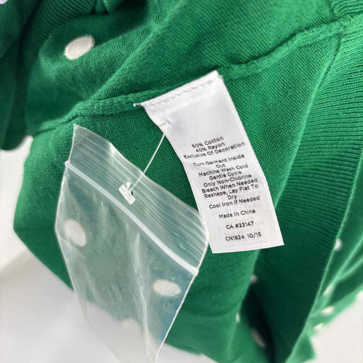 Size L Talbots Green Sweater