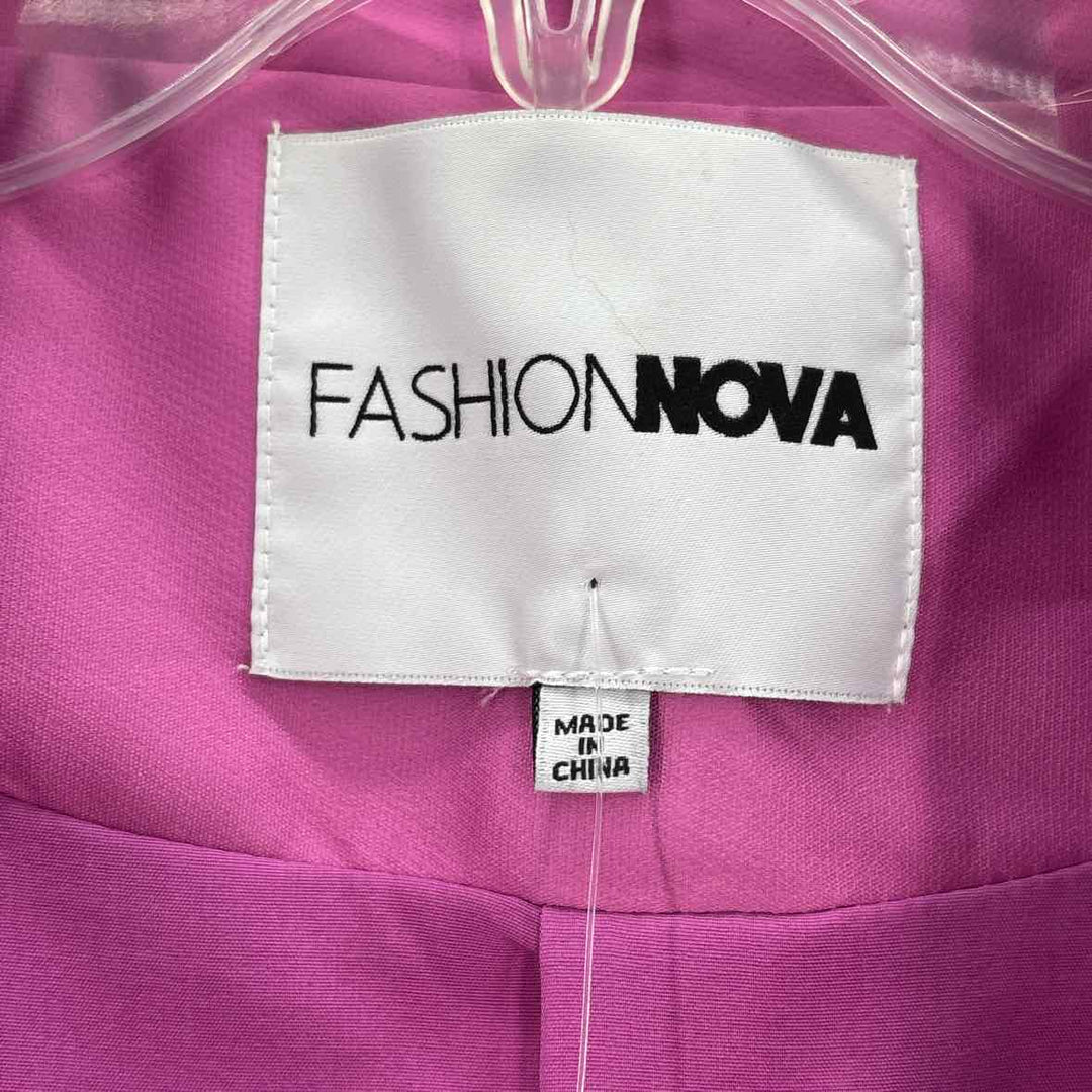 Size XL FASHION NOVA Purple Jacket