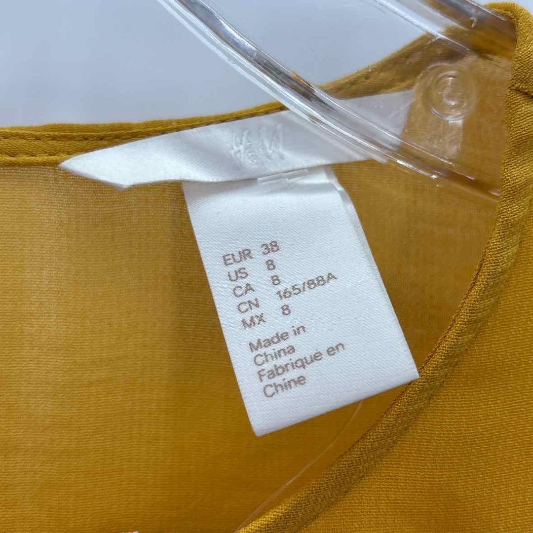 Size 8 H&M Mustard Dress