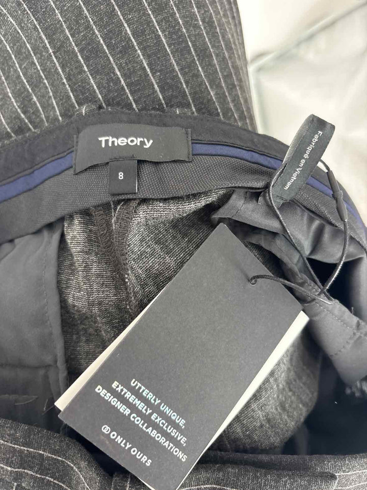 Size 8 THEORY Gray Pants