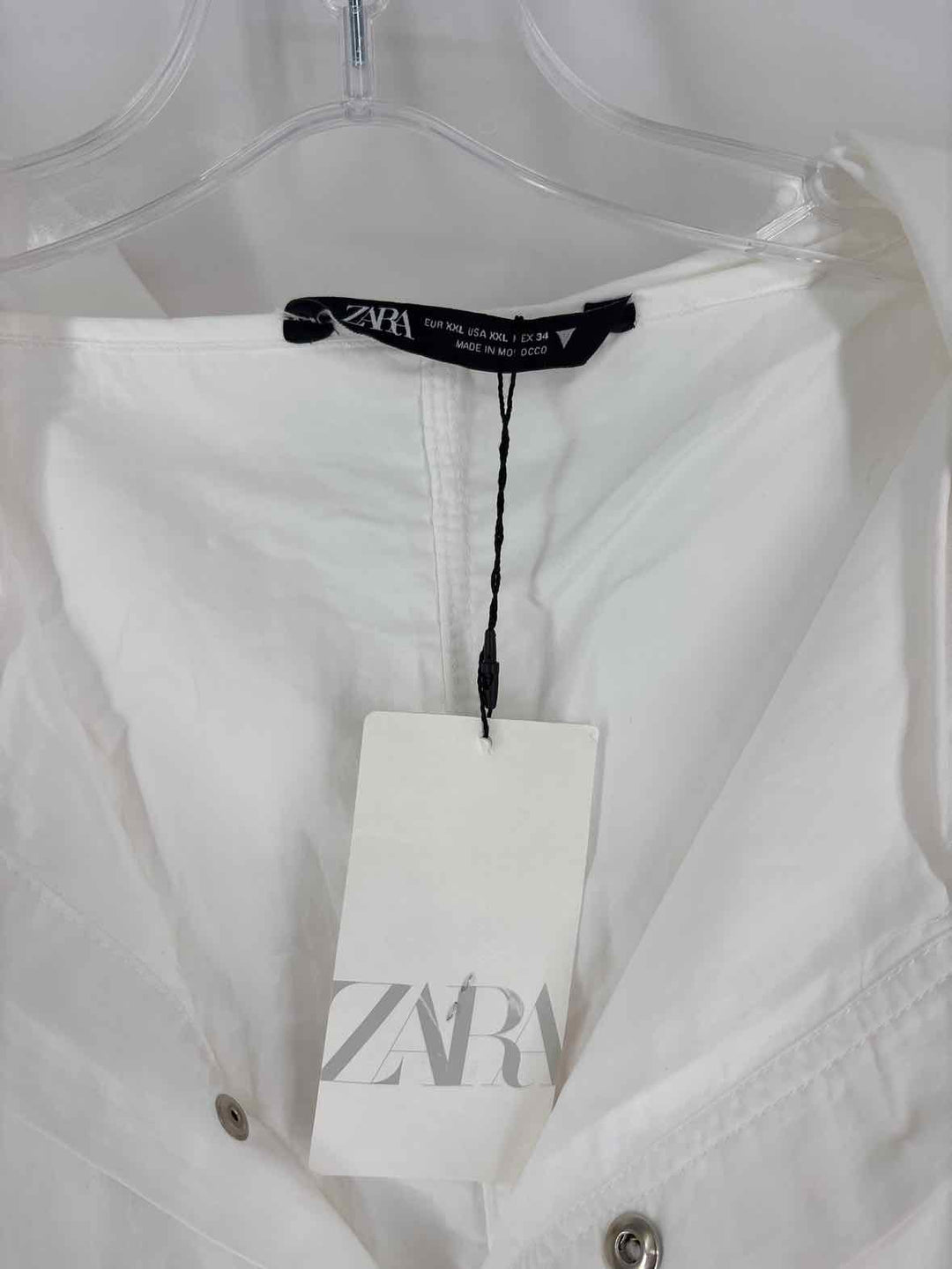 Size XXL ZARA White Jacket