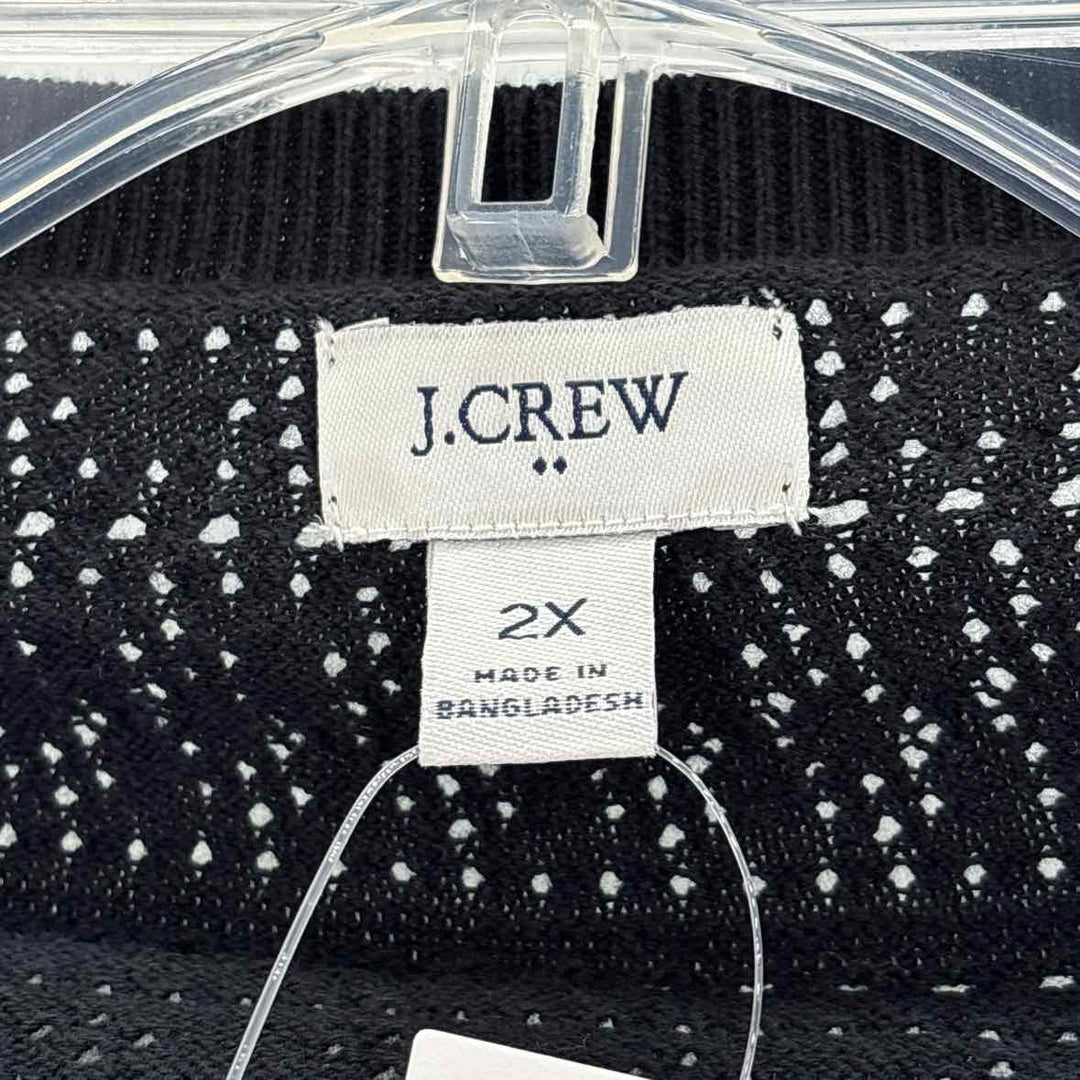 Size 2X J Crew Black Cardigan