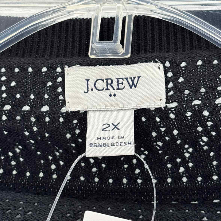 Size 2X J Crew Black Cardigan