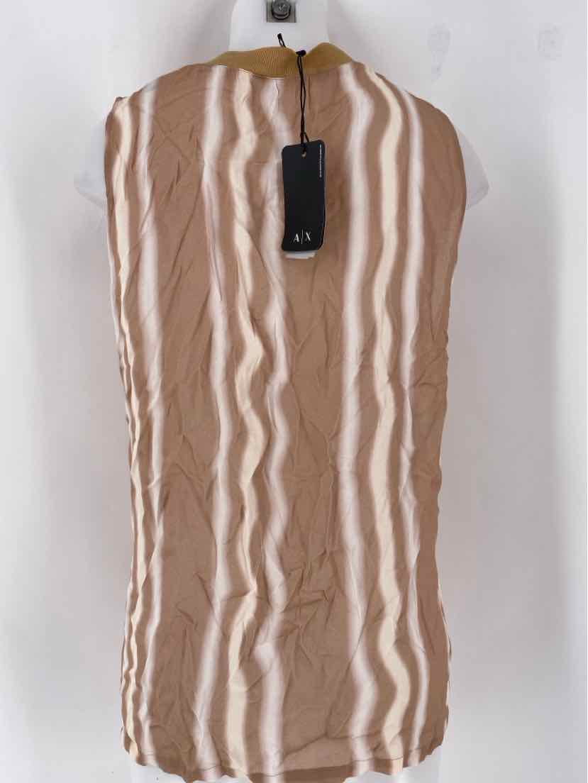 Size M ARMANI EXCHANGE Tan Shirt
