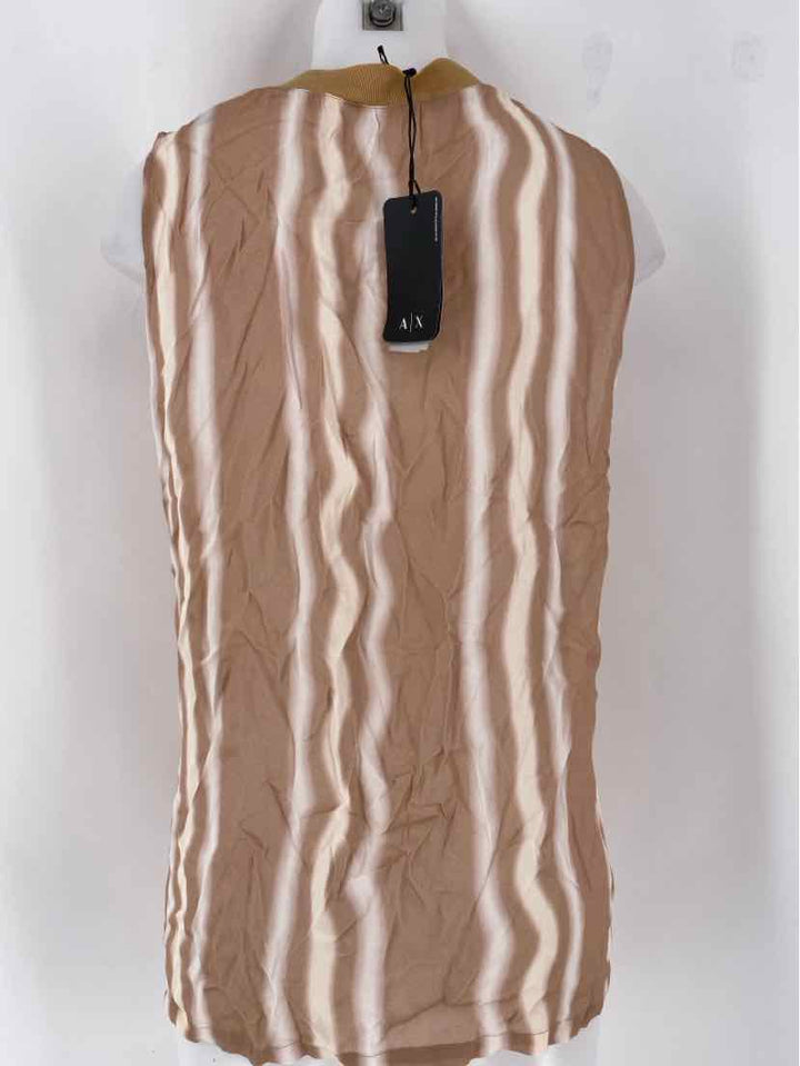 Size M ARMANI EXCHANGE Tan Shirt