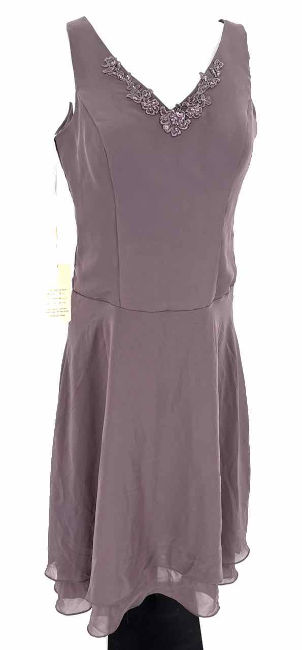 Size 12 Lavender Chiffon Dress