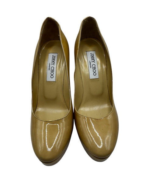 Shoe Size 37 JIMMY CHOO Beige Heels
