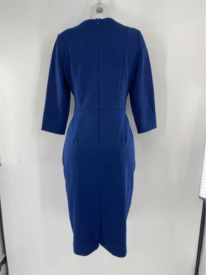 Size 8 Adrianna Papell Navy Dress