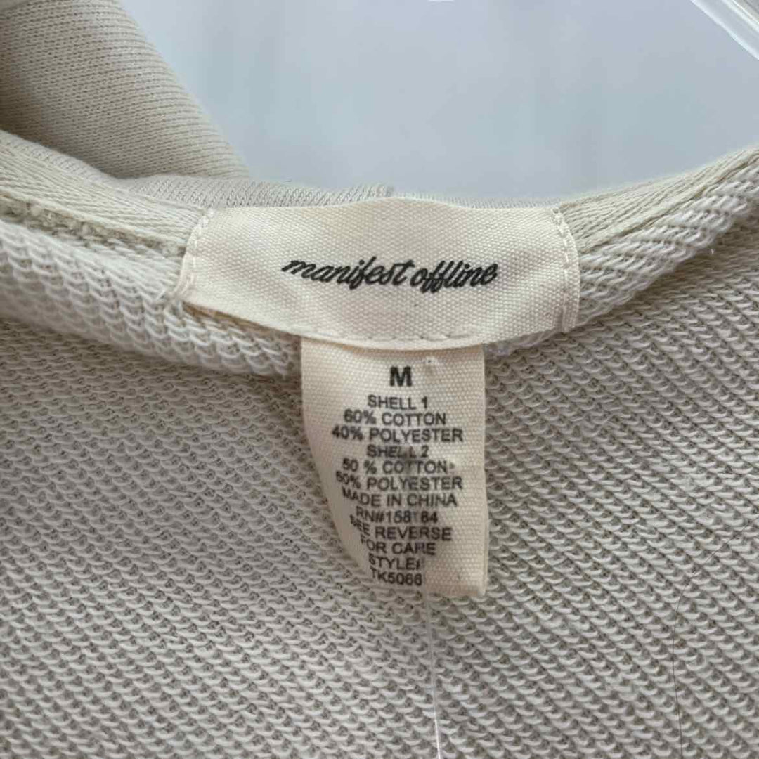 Size M Cream Thermal Jacket