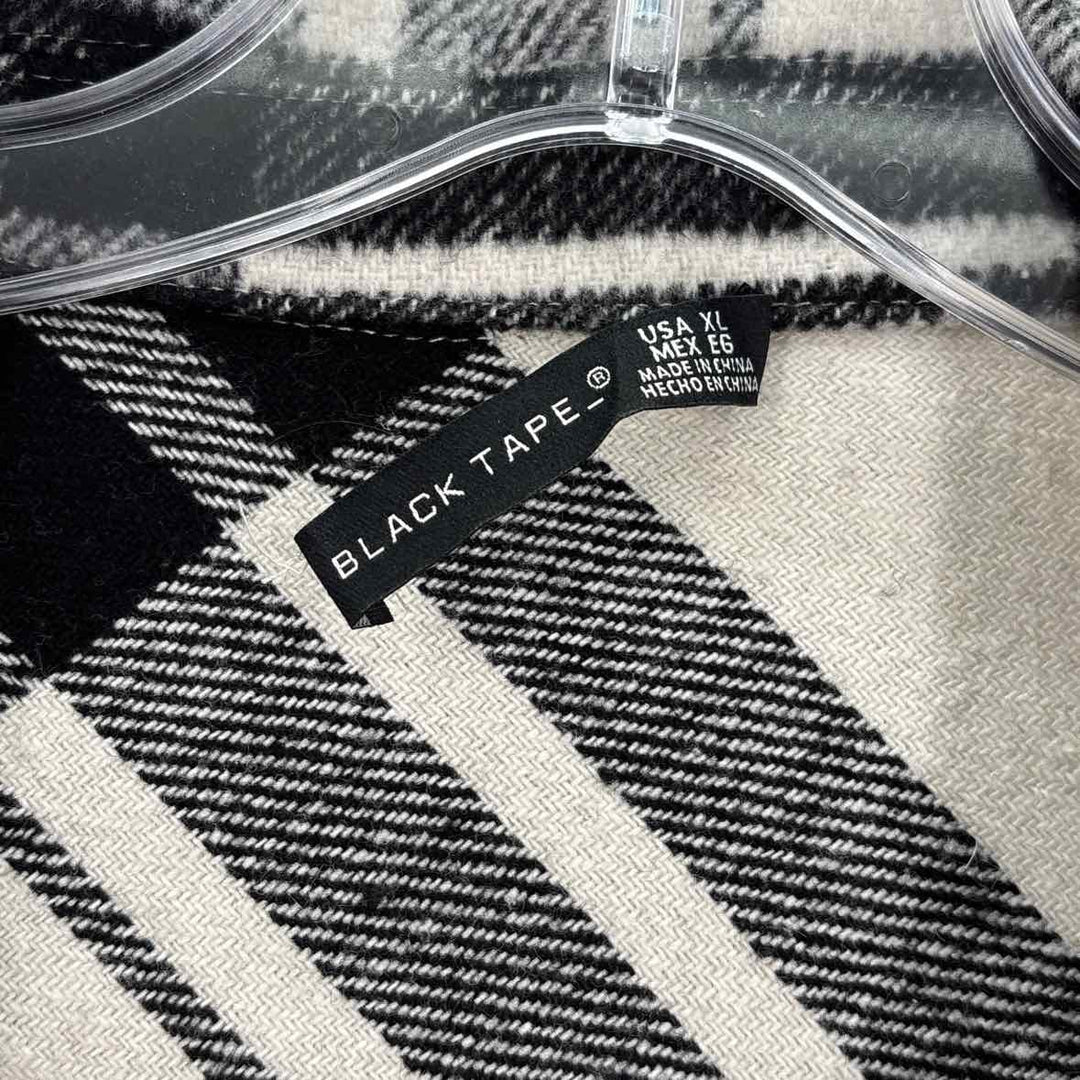 Size XL White Flannel Jacket