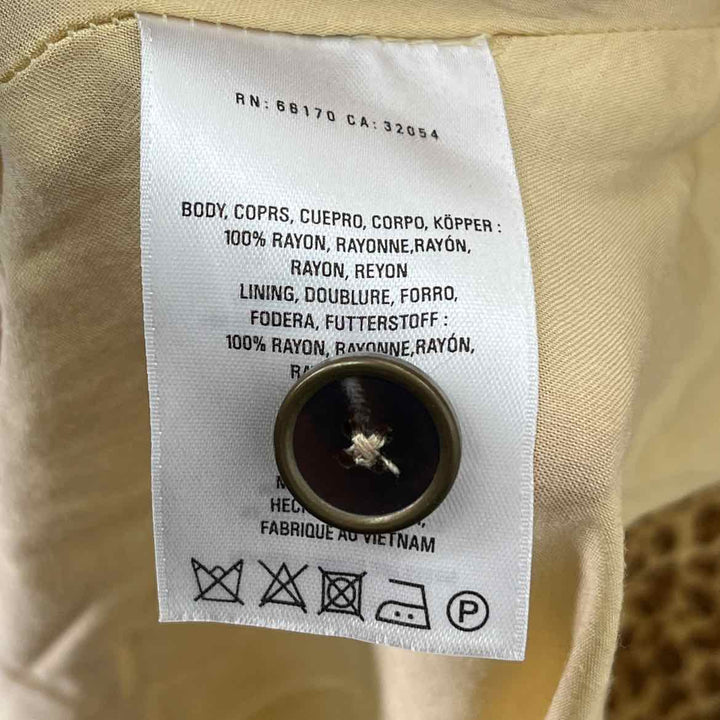 Size 10 Anthropologie Tan Dress