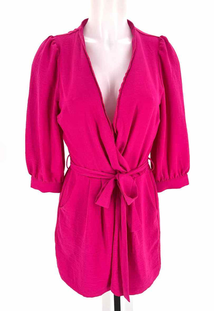 Size M MONTEAU Hot Pink Romper