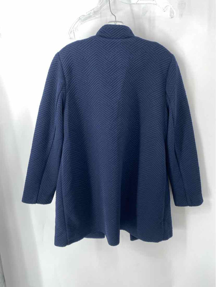 Size L Chico's Navy Jacket