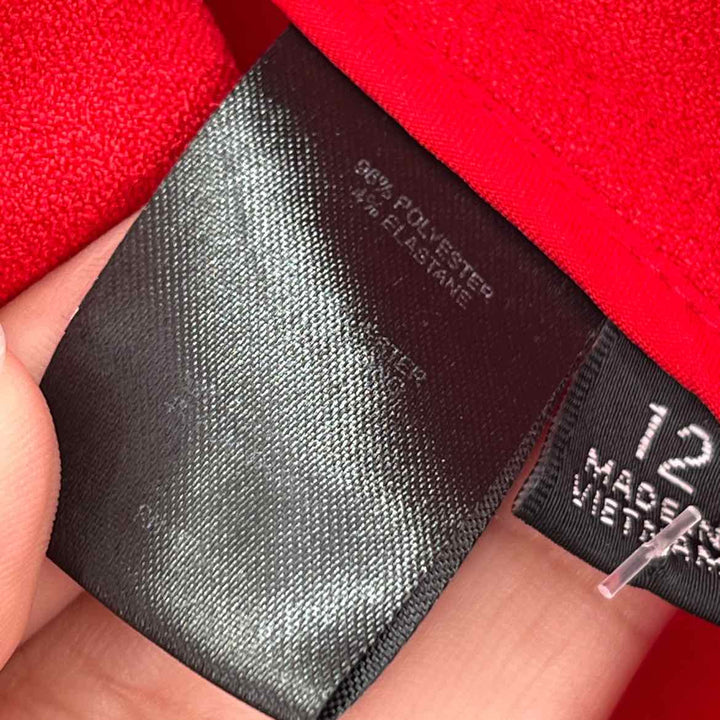 Size 12 TAHARI Red Pants