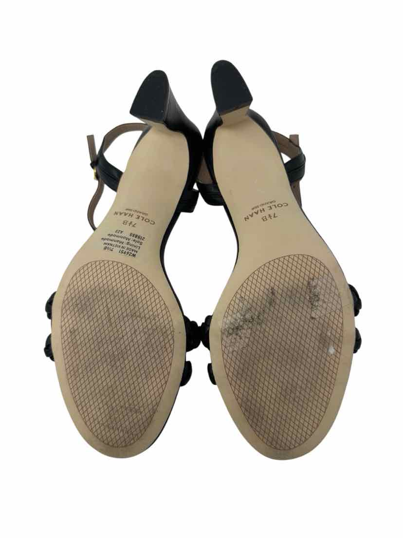 Shoe Size 7.5 Cole Haan Black Sandals