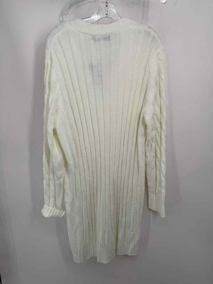 Size 2X Cream Sweater